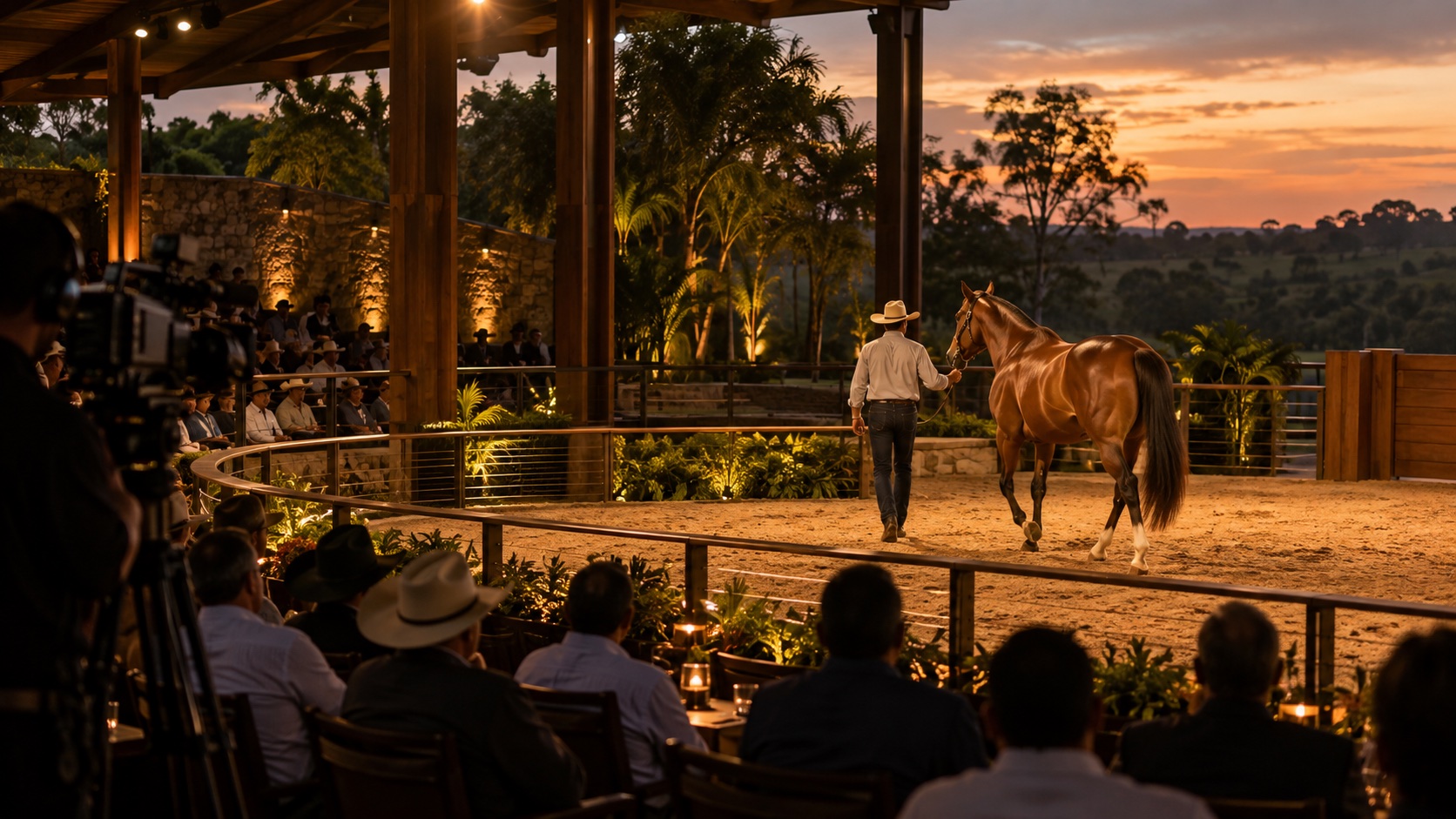 PistaLive — cavalo apresentado em pista com transmissão ao vivo